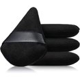 thumbnail image 1 of Triangle Makeup Loose Powder Sponge Puff Makeup Supplies (Black) 4 Pieces, 1 of 5