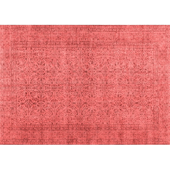 Ahgly Company Indoor Rectangle Persian Red Traditional Area Rugs, 5' x 7'
