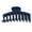 Dark Blue 8Z1, variant on 10 Color Large Matte Hair Claw Clips Nonslip Big Nonslip Hair Clamps Perfect Jaw Hair Clamps For Women And Thinner Hair Styling, Xinsrenus Under $5! 10 Color Large Matte Hair