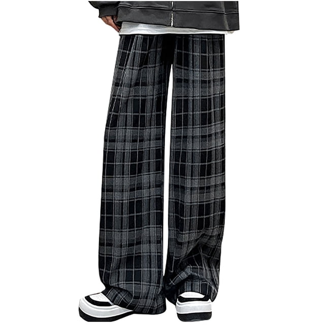 Pantalons Taille Haute Unis pour Femmes Mode Pantalons Décontractés à Cordon pour Dames