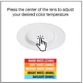 thumbnail image 5 of Commercial Electric Retrofit Glare Control Trim with Night Light, 5 of 7