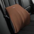 thumbnail image 6 of Tgbvmt Car Headrest Lumbar Support Pillow Neck Shoulder Cushion Comfortable Foam for Long Drives Breathable Velvet Fabric Relieves Back Neck Pain Suitable for Cars Trucks Household Use, 6 of 8