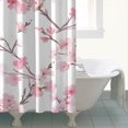 thumbnail image 5 of Waterproof Pioneer Shower Curtain 84x72 Inch Polyester Unique Colorful Floral Shower Curtain for Bathroom Hotel Home Decor with 12 Plastic Hooks, 5 of 5