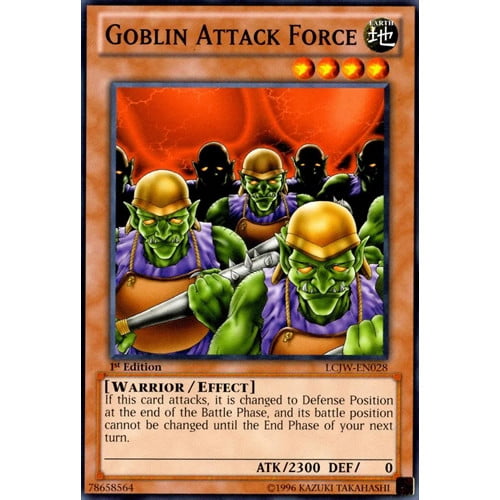 Goblin Attack Force LCJW-EN028  X 3 Common 1st Ed Yugioh 