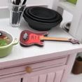 thumbnail image 5 of 3 unids Mini casa guitarra Superficie lisa Miniatura Mini Muebles de plástico, 5 of 5