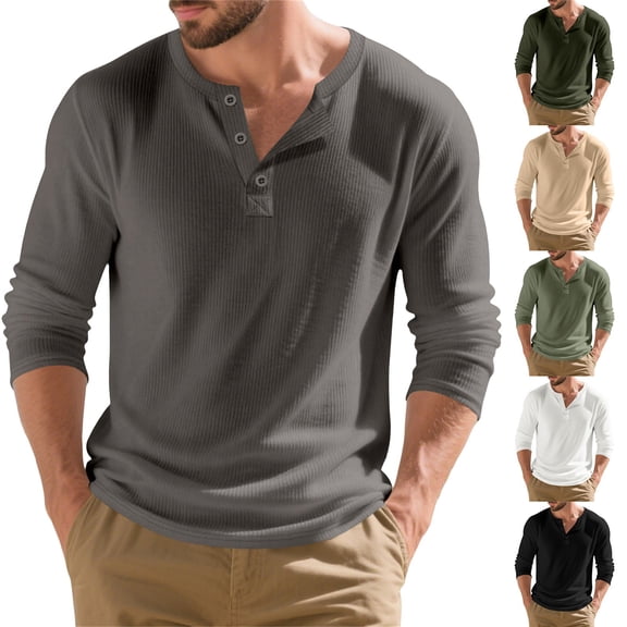 Men’s Long Sleeve T-Shirt Casual Fashion Everyday Top