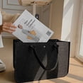 thumbnail image 2 of Guardurnaity Bolsa de almacenamiento Simple y práctica de 2 piezas, fieltro grueso, no fácil de deformar, bolso de decoración de regalo Bolsas de mensajero y de hombro, 2 of 6