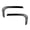 Black, variant on For GMC Sierra 1500 2019 2020 2021 Bumper Guard Passenger Side | Rear | Outer | Lower | CAPA Certified | Edge Protector | Plastic | Replacement For GM1183136 | 191275890295, 84520903