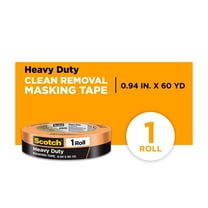 Scotch Heavy Duty Masking Tape, 0.94 in x 60.1 yd, 1 Roll
