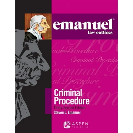 UPC: 9781543805710 | Emanuel Law Outlines: Emanuel Law Outlines for Emanuel Law Outlines for Criminal Procedure (Paperback)