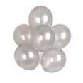thumbnail image 6 of Efavormart 12" Metallic Latex Balloons Wedding Event Decorations Birthday Party Graduation New Year Eve Party Supplies-Silver-25/pk, 6 of 8