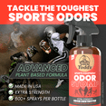 thumbnail image 4 of Uncle Todd's Odor Stomp for Sports Equipment Odor Eliminator Spray - Extra Strength Enzyme-Powered Deodorizer for Football, Hockey, Gym Bags, and Athletic Gear - Bamboo Blitz Scent - 16 oz, 4 of 8