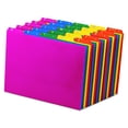 thumbnail image 1 of Pendaflex 40142 Top Tab File Guides, Alpha/A-Z 1/5 Tab, Polypropylene, Letter (Set of 25), 1 of 2