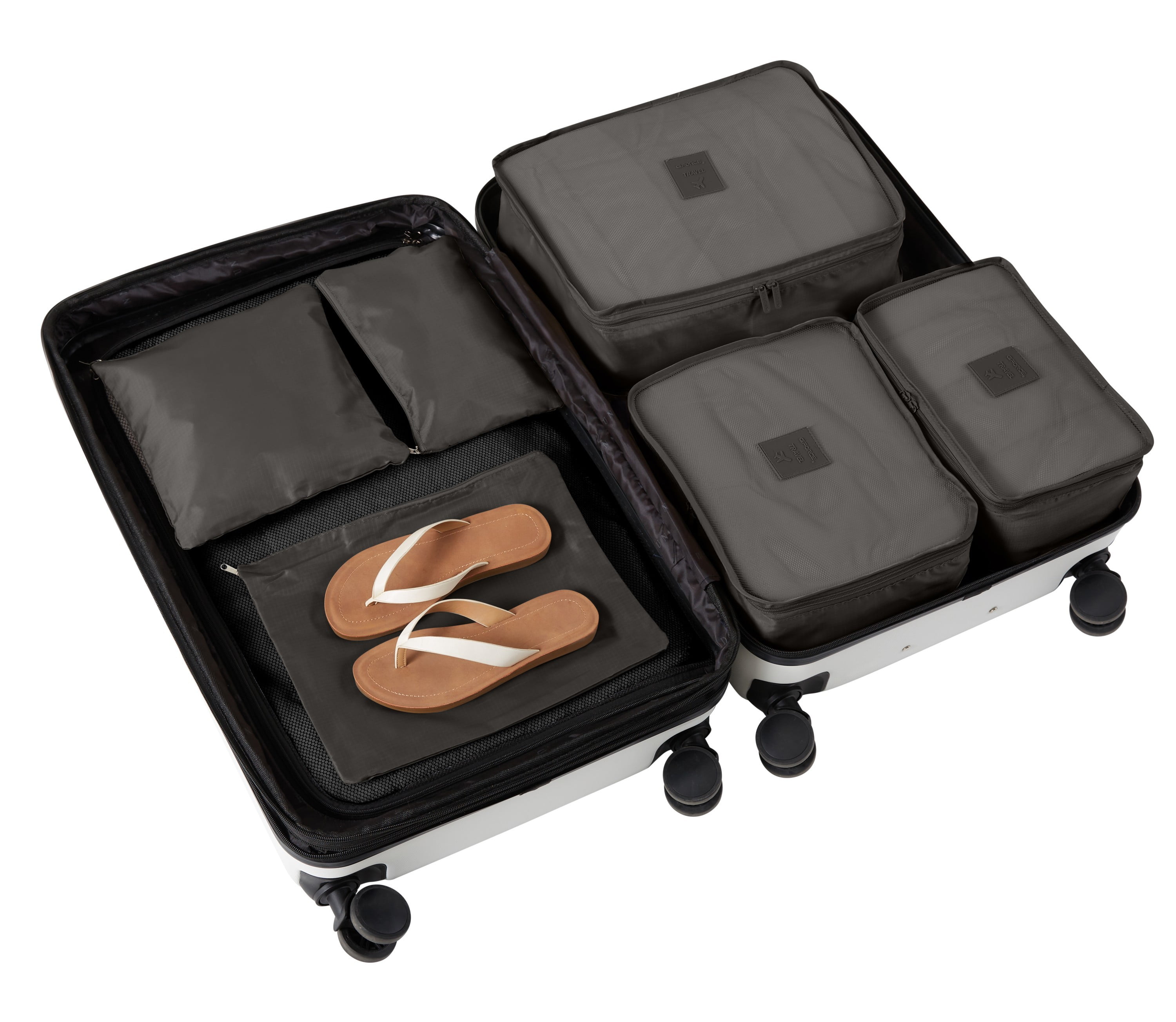 GForce 6 Piece Deluxe Traveling Set in Washed Black