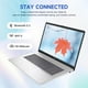 thumbnail image 3 of HP Laptop con Pantalla Táctil de 17,3", Intel Core i3, 32GB RAM, 128GB eMMC + 1TB SSD, Windows 11 H, Plateado, 3 of 7