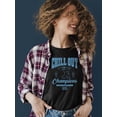 thumbnail image 2 of Chill Out Champions - Cool ICEE Golf Club Graphic Women's T-shirt, 2 of 4