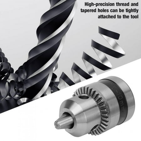 

Fdit Drill Chuck Key Type Drill Chuck Stainless Steel For Fixing Drill Press