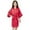 Wine, variant on REDARER Kids' Satin Kimono Robe 3/4 Sleeve Lightweight Bathrobe with Belt for Boys & Girls,5-6 Years