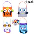 thumbnail image 2 of 4PCS Halloween Candy Bag Portable Cute Assorted Trick or Treat Bag Tote Gift Bag, 2 of 10