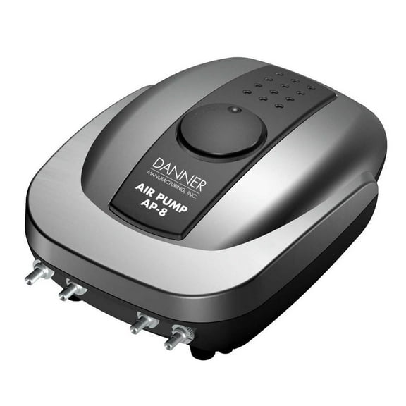 Danner Aqua-Supreme AP-8 8-Watt 4-Outlet Quiet Aquarium & Pond Air Pump | 06408