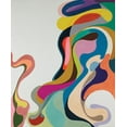 thumbnail image 2 of Zinn, Mary 15x17 White Modern Wood Framed Museum Art Print Titled - Flow, 2 of 4