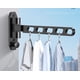 thumbnail image 3 of Tendedero Barra telescópica montada en la pared, tendedero plegable, diseño fácil de instalar, utilizado en lavadero, baño y dormitorio con balcón interior/exterior, sin perforaciones brillar Electrónica, 3 of 5