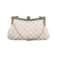 thumbnail image 1 of ZheElen Polyester Beautiful Gifts For Must-have Accessory In Every Woman S Wardrobe Exquisite Appearance white, 1 of 6