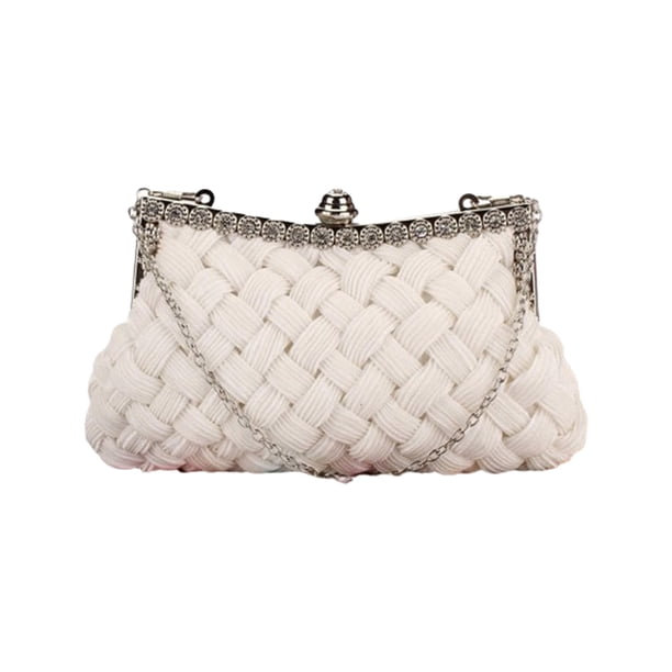 Bolso de mano de noche Minnieouse blanco
