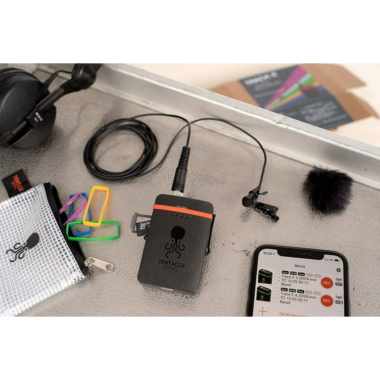 Tentacle Sync TRACK E Pocket Audio Recorder with Timecode Tentacle Sync TRACK E Pocket Audio Recorder with Timecode