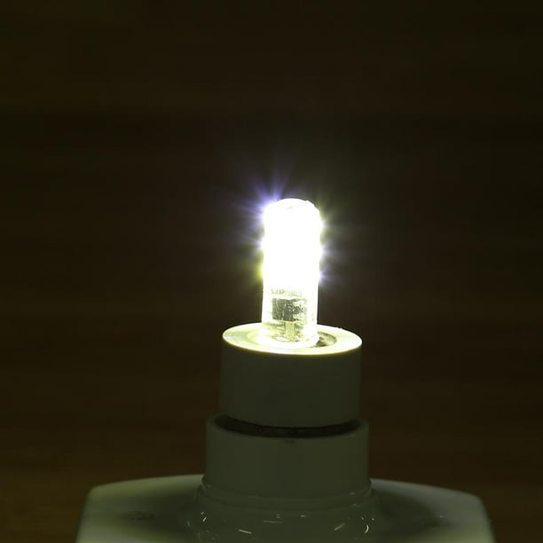 Encendiendo Lámpara 2W 2835SMD G4 LED AC220V-240V Silicona 24LED Reemplazo de bombilla (Blanco frío Sywqhk Para estrenar