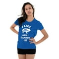 thumbnail image 4 of Like Pig Butts Cannot Lie Bacon Lover Womens Fitted Plus Size Graphic Tee Brisco Brands 2X, 4 of 5