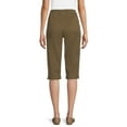 thumbnail image 3 of Real Size Women's 17" Stretch Pull On Capri, 3 of 6