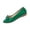 Shoes # Green, variant on Samdudou Flat Shoes for Women Closed Toe Pointed Slip On Ballet Flats Elegant Sparkly Rhinestone Bowknot Embellishment Casual Office Work Evening Dressy Footwear