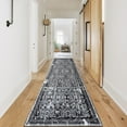 thumbnail image 3 of Boho Runner Rug, Non Slip Washable Shaggy Soft Carpet Area Rug for Hallways Entryway Bedroom, 3 of 14
