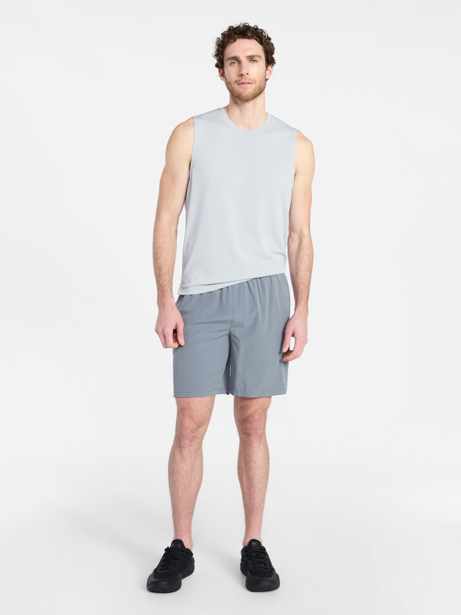 Athletic Works Men’s Sleeveless Mesh Muscle Tee, Sizes XS-5XL