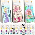 thumbnail image 1 of Libros para colorear con agua Kidcraft, paquete de 3 con juego de pinturas, 1 of 7