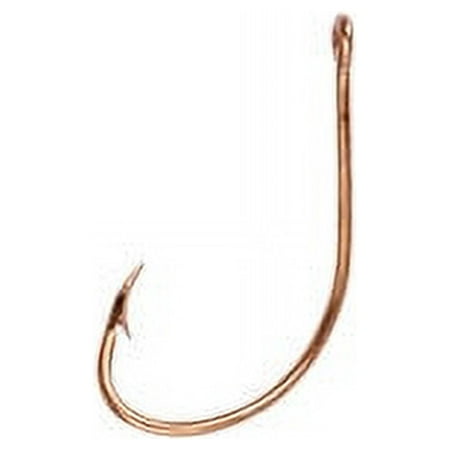 UPC: 0047708170451 | Lazer Sharp L042GH-6 Plain Shank Hook  Bronze  Size 6