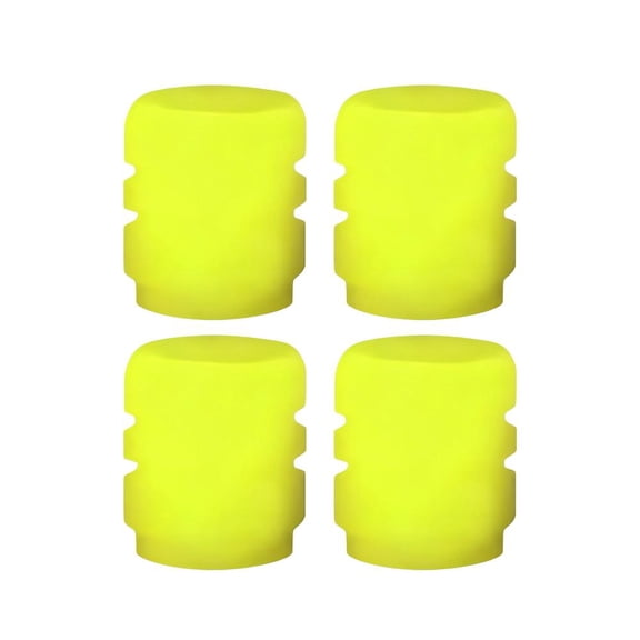 Glow-in-the-Dark Car Tire Valve Covers with Light Storage Function, Universal Fit for Cars, Trucks, and Bikes