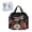 Dragonfly Floral Black, variant on ZIATUBLES Sewing Machine Dust Case Universal Sewing Machine Organizer Bag Large Capacity Storage Bag Versatile Travel Tote Bag with Handle and Soft Cushion, Leopard Print