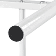 thumbnail image 4 of Renwick Metal Platform Twin Bed with Spindle Headboard and Footboard, White, Adult, 4 of 8