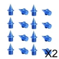 thumbnail image 1 of 2x16x Clavos De Repuesto Para Zapatillas De Atletismo De 7 Mm Para Correr, Escalar, Competir, Color Azul, 1 of 8