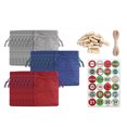 thumbnail image 4 of 24 Pieces Candy Bags Set Christmas Advent 5 2 4 3 Countdown Calendar Gift Pouches Drawstring Burlap Snacks Organizers Decoration, 4 of 8