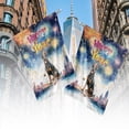 thumbnail image 4 of Happy New Year with Doberman Pinscher Fireworks Holiday Xmas Winter 2025 House Flag 28x40in Double Sided Doberman Dog Lover Gifts Outdoor Decor - 00025, 4 of 5
