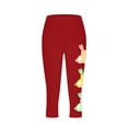 thumbnail image 2 of Pantalones de Ajuste Seco de la Moda de las Mujeres Imprimidas Leggings, Deporte de Yoga Elástico de Poliéster Elástico Respirable, 2 of 5