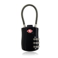 thumbnail image 1 of Black Luggage Locks, 3 Digit Security Padlock, Combination Padlock, Code Lock for Travel Suitcases Suitcase Luggage Bag etc, 1 of 5