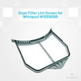thumbnail image 4 of EvertechPRO Appliance Screen Lint Alpha Replacement for Whirlpool W10516085 W10370972 3188345 PS8769976 W10211906, 4 of 6