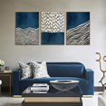 thumbnail image 4 of Hieng Wall Art Canvas Set Abstract Lines Pictures Modern Mid Century Boho Wall Decor Minimalist Abstract Black Stroke Lines Canvas Painting Artwork Living Room Bedroom Unframed, 4 of 6