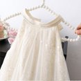 thumbnail image 5 of MEZZALL Toddler Girls Dresses French Style Mesh Sleeveless Dress With Sequins For Daily Wear Spring Summer Outfits Age 3-8 Years Cozy Baby Wear, 5 of 9