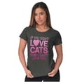 thumbnail image 4 of Crazy Cat Lady I Can't Love You Funny Womens Fitted Plus Size Graphic Tee Brisco Brands 2X, 4 of 4
