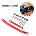 thumbnail image 4 of Sywqhk Kits de enlaces de barra de dirección para 1/24 RC Crawler Axial SCX24 AXI90081 (rojo), 4 of 7